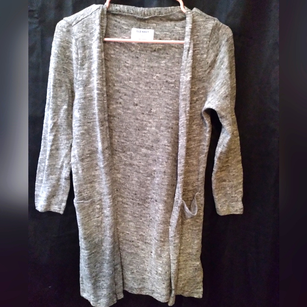 Large Cute Gray Cardigan